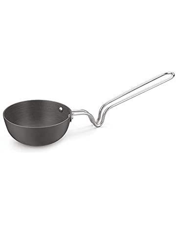 Melina Hard Anodized Aluminium Non-Induction 200 ml Super Saver Tadka Pan