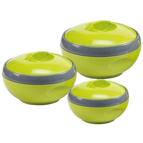 Asian Sonic Plastic 3 Pcs Casserole Set