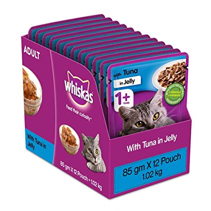 Whiskas Tuna in Jelly Wet Food (Adult)