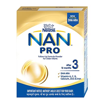 Nestle NAN Pro 3 Follow-Up Infant Formula (12 months+)