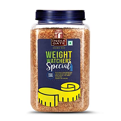 India Gate Weight Watchers Special Brown Rice (Jar)