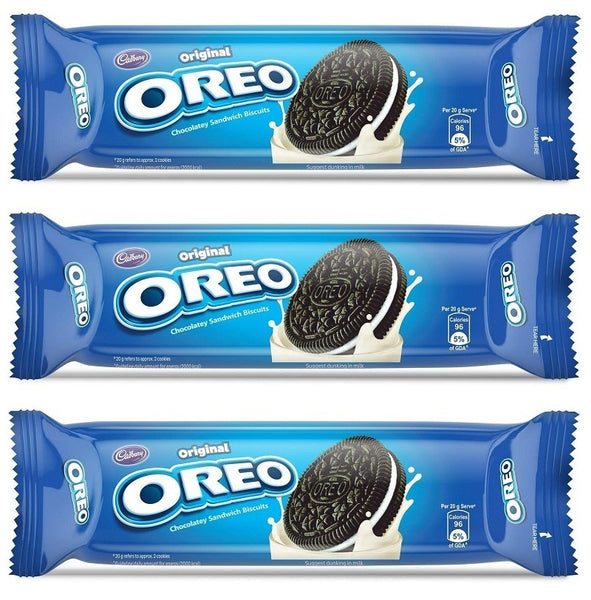 Oreo Original Vanilla Creme Biscuit - Pack of 3